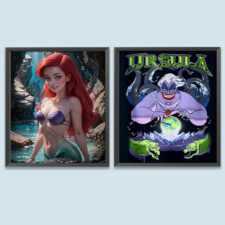 Ursula Disney Villain - 5D Diamond Painting 