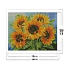 Sunflower - 11CT Stamped Cross Stitch - 46*36cm