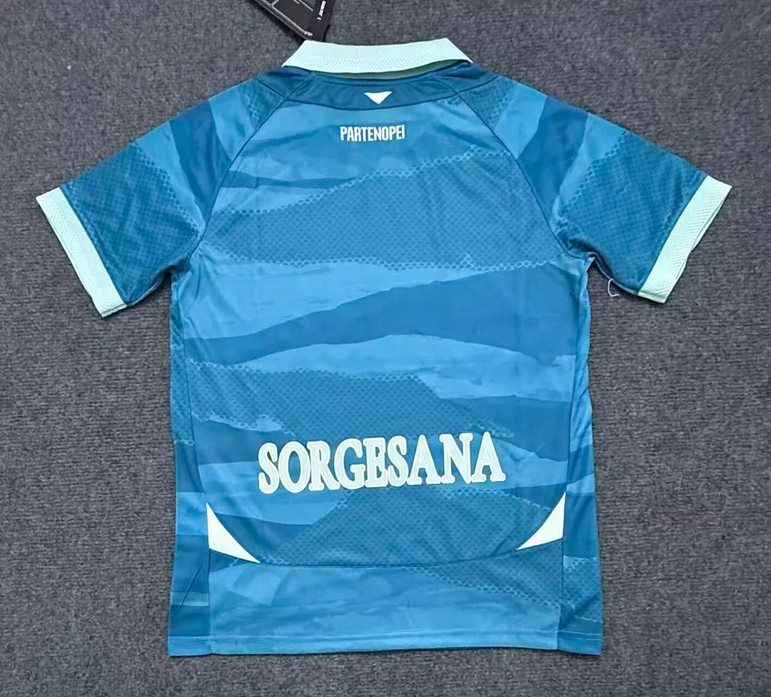 25/26 Naples Napoli Blue Football Shirt 1:1 Thai Quality