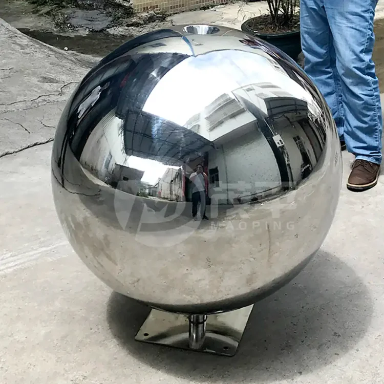 600mm stainless steel water Features Fountain sphere