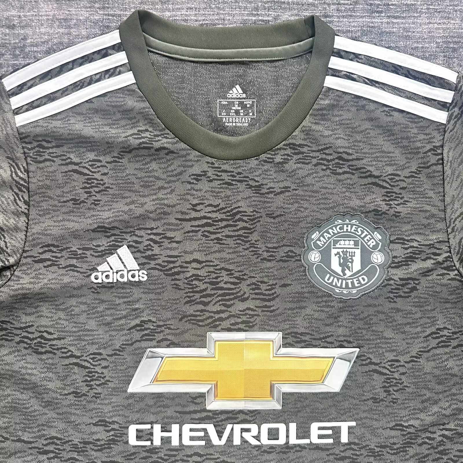 Retro 2020-2021 Manchester United Away Football T-Shirt Thai Quality