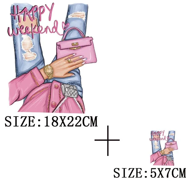 Beautiful Legs Thermal Stickers On T-shirt DIY Washable Iron On Transfers For Clothing Funny Design Patches On Clothes Appliqued