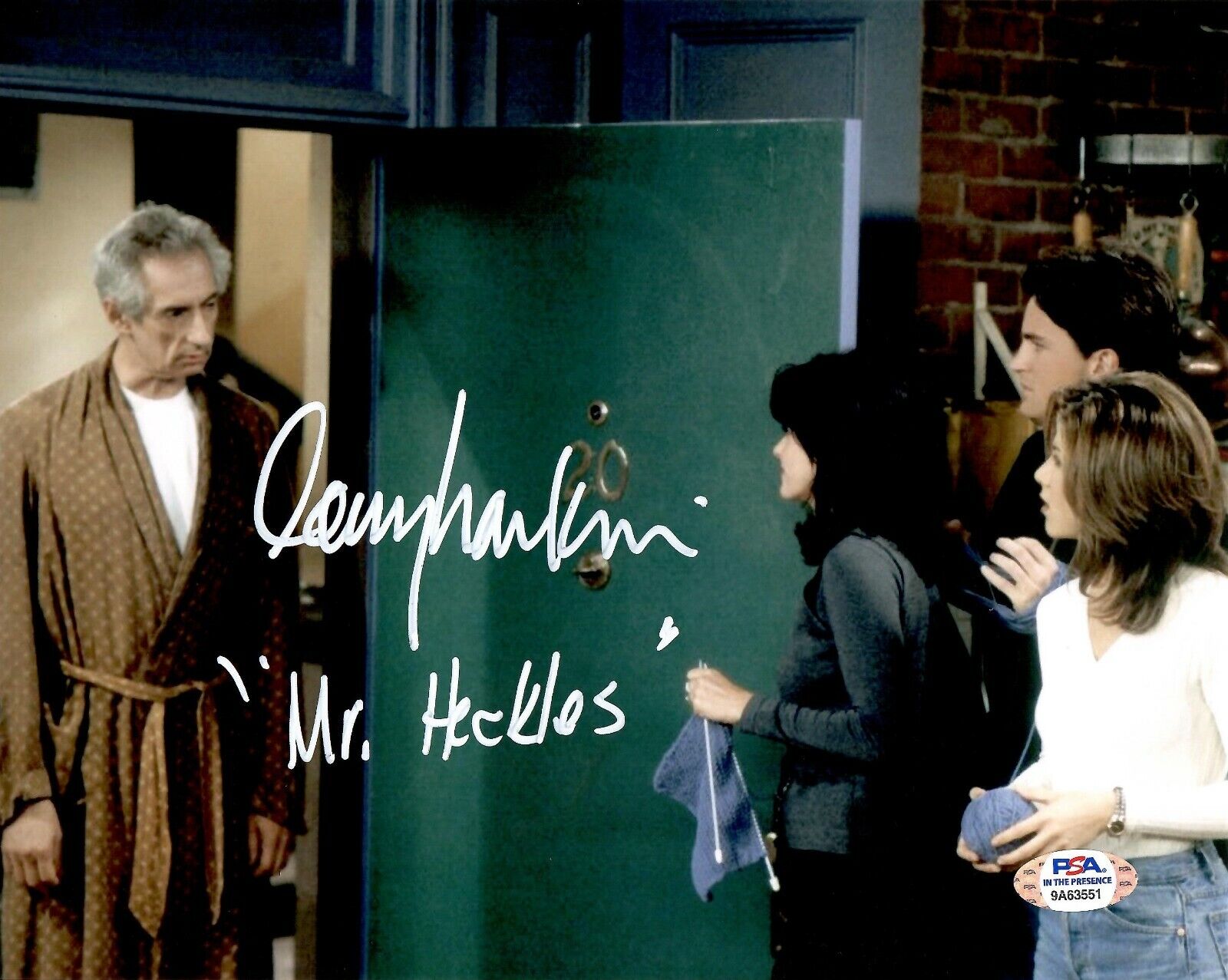 Larry Hankin autographed signed inscribed 8x10 Photo Poster painting PSA COA Friends Mr. Heckles