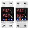 Over Under Voltage Protector 40A/63A 220V Dual Display Adjustable Protector