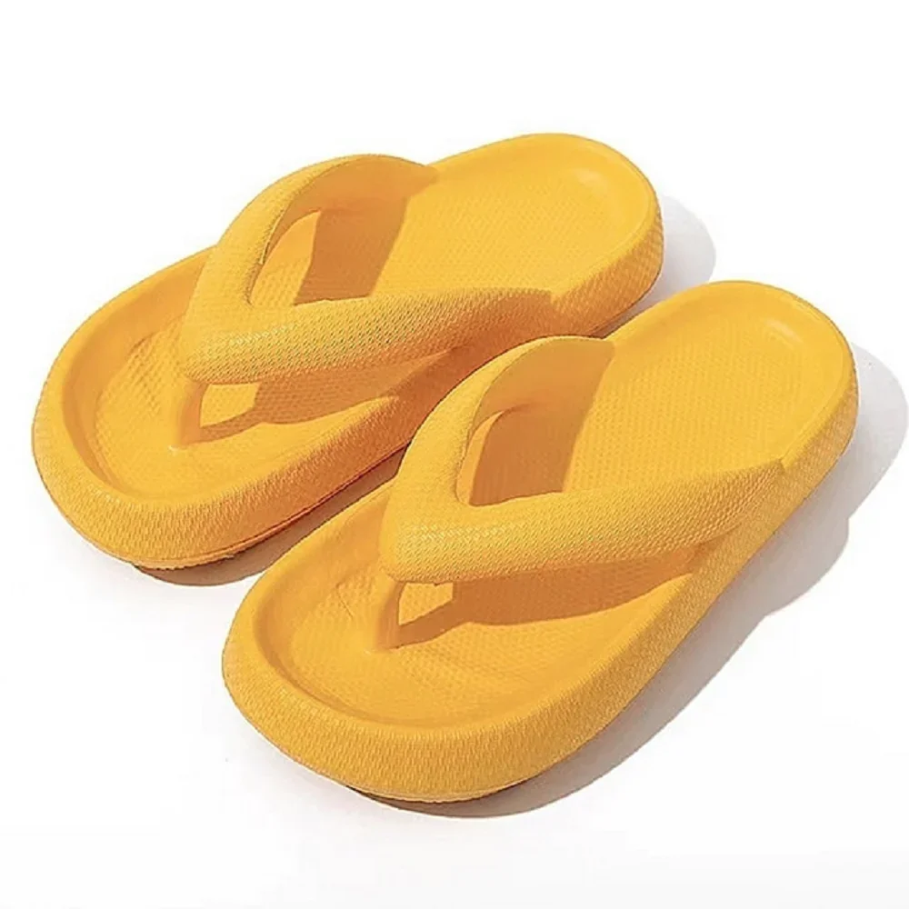 Women'Sthick Cn's Thick Platform Flip Flops Beach Sandals