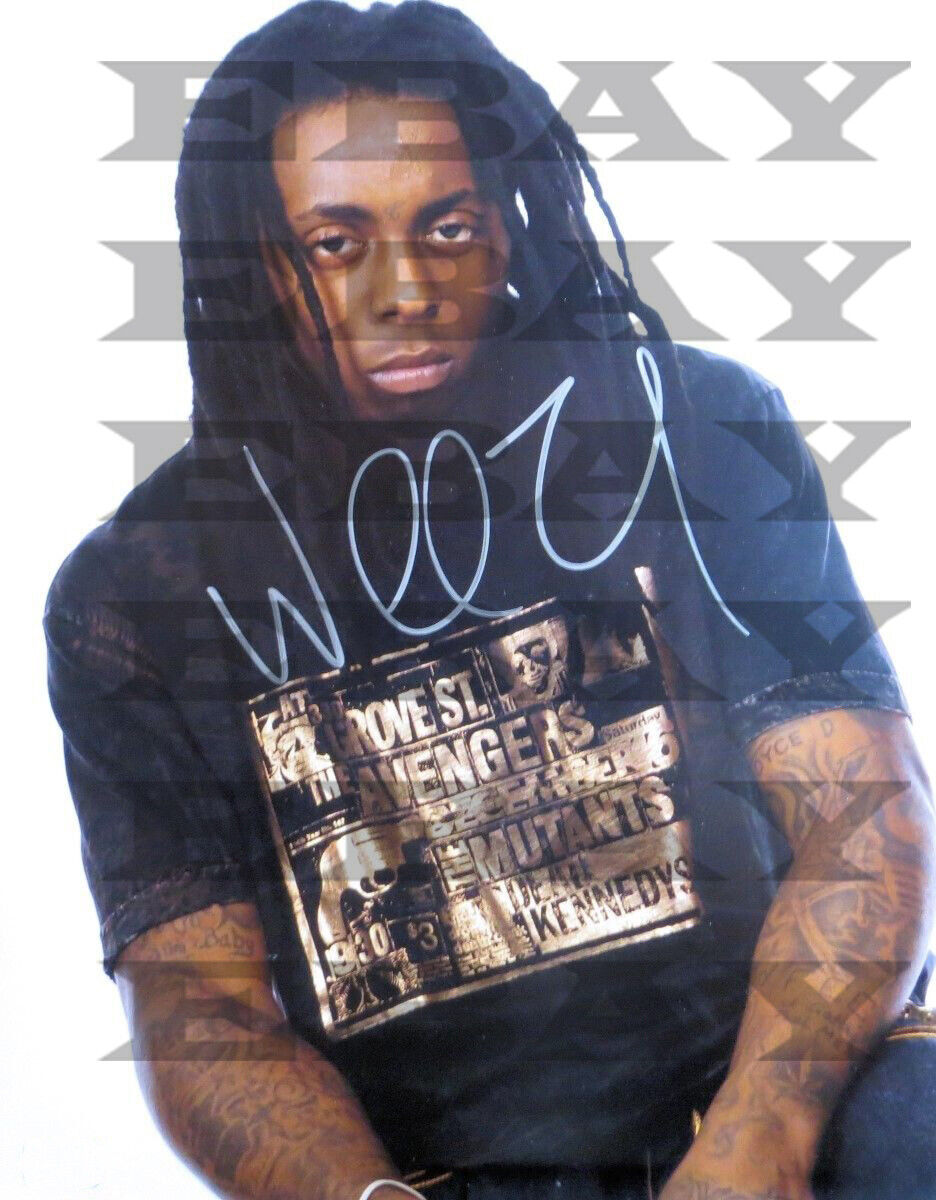 Lil Wayne Autographed signed 8x10 Photo Poster painting Reprint