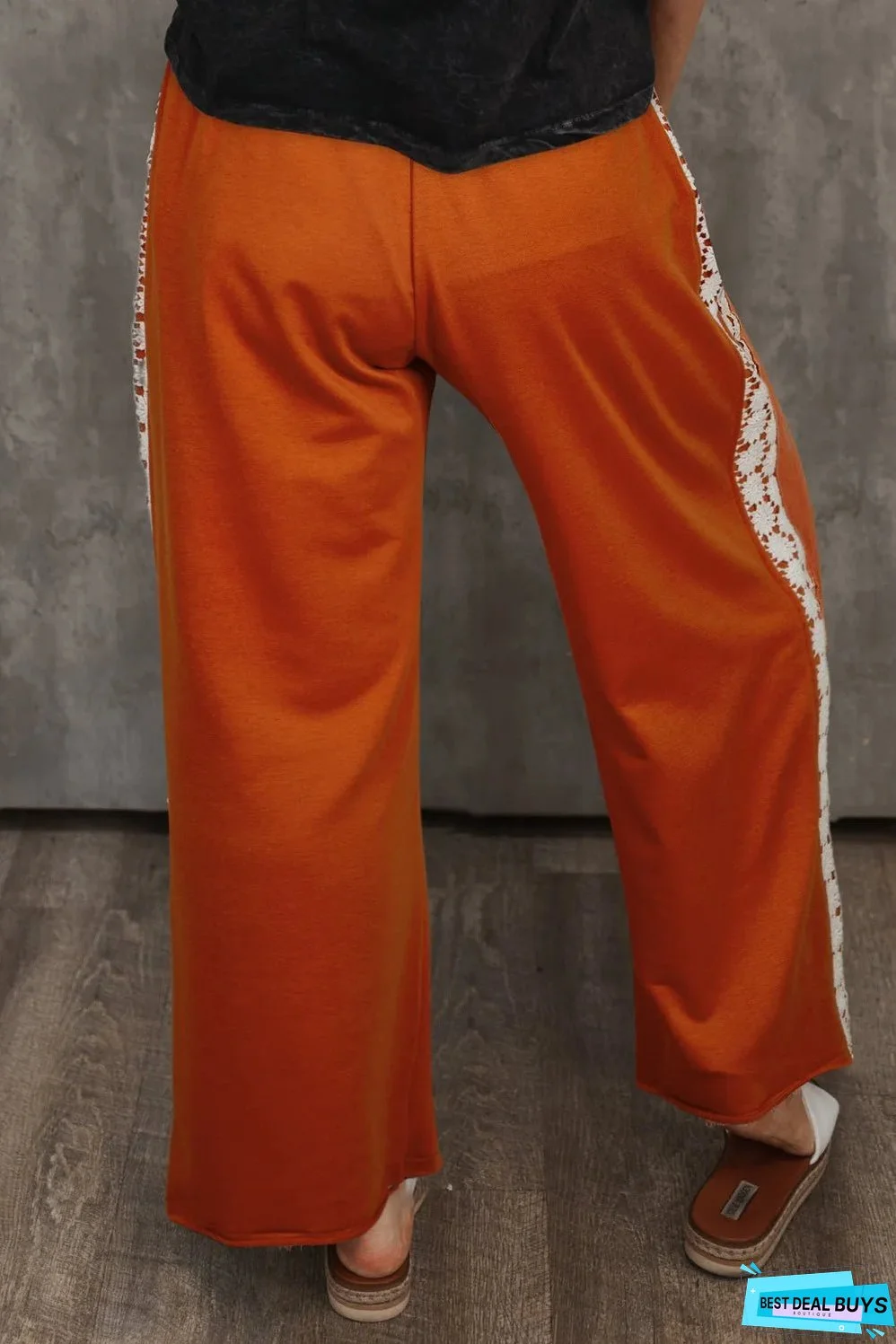 Plus Size Wide Leg Pants