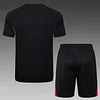 2025/2026 Bayern Munich pre-match training Black Shirt+Shorts 1:1 Thai Quality