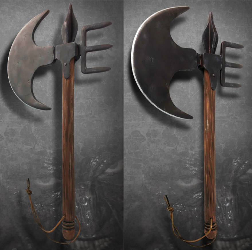 【IN STOCK】HCG Exclusive Creeper's Battle Axe 