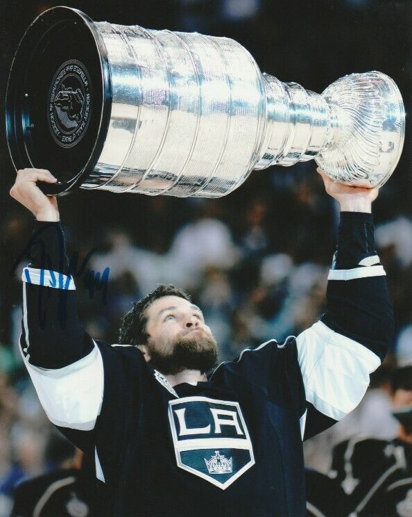 DAVIS DREWISKIE SIGNED LOS ANGELES LA KINGS STANLEY CUP 8x10 Photo Poster painting! Autograph