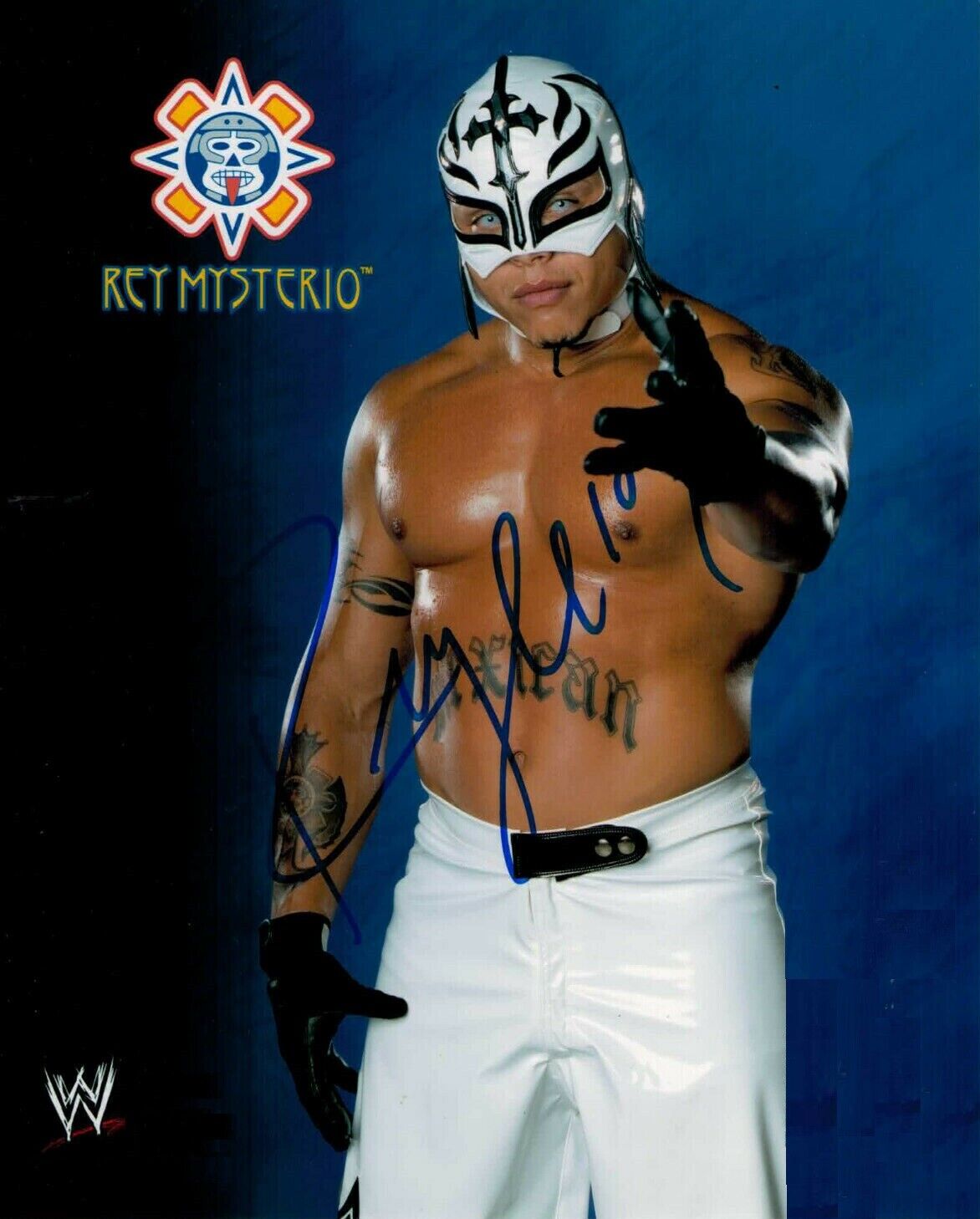 Rey Mysterio ( WWF WWE ) Autographed Signed 8x10 Photo Poster painting REPRINT ,