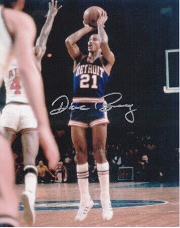 Dave Bing Signed - Autographed 8x10 Detroit Pistons Photo Poster painting with Certificate