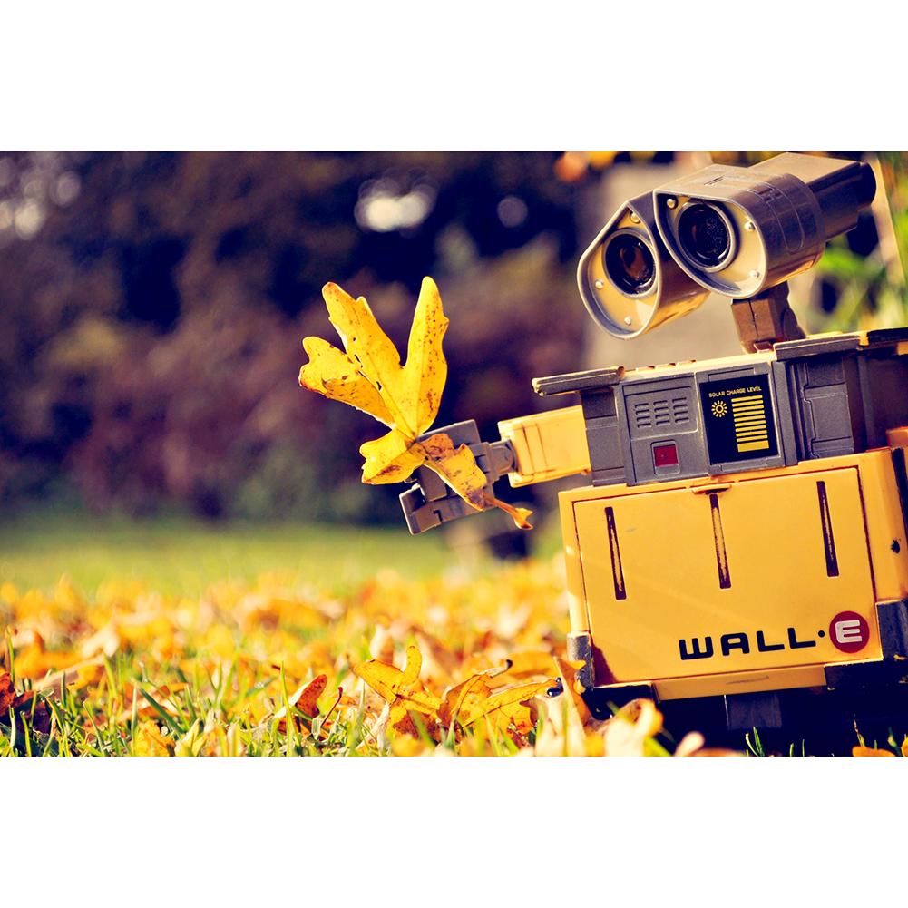 

Leaves and Robot - 1000 Pieces Jigsaw Puzzle, 501 Original