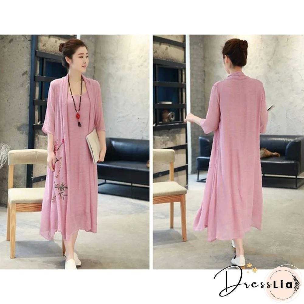 Spring Summer Women's Dress Plus Size Vintage Casual Fashion Half Sleeve Office Elegant One Piece Ladies Fashion Dresses