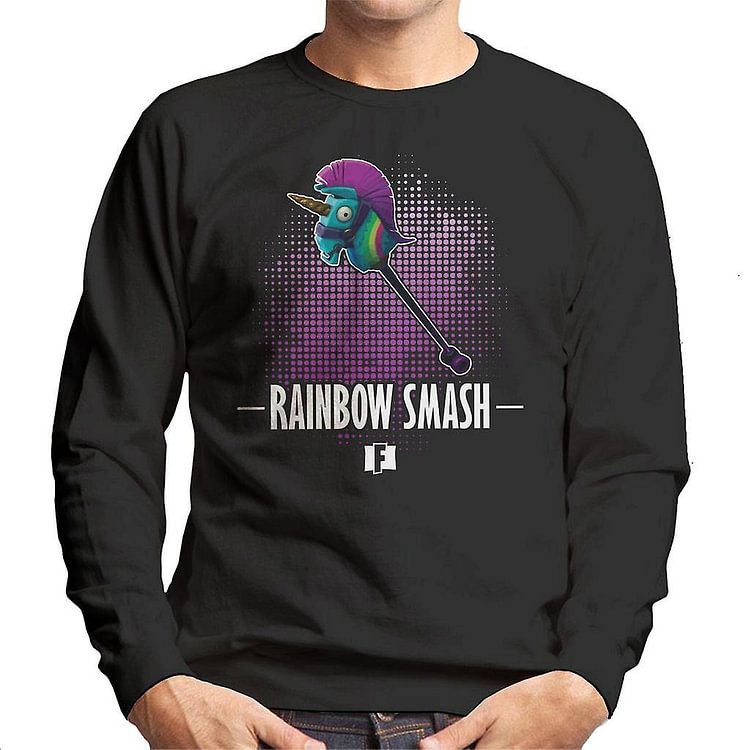 Fortnite Rainbow Smash Men's Sweatshirt