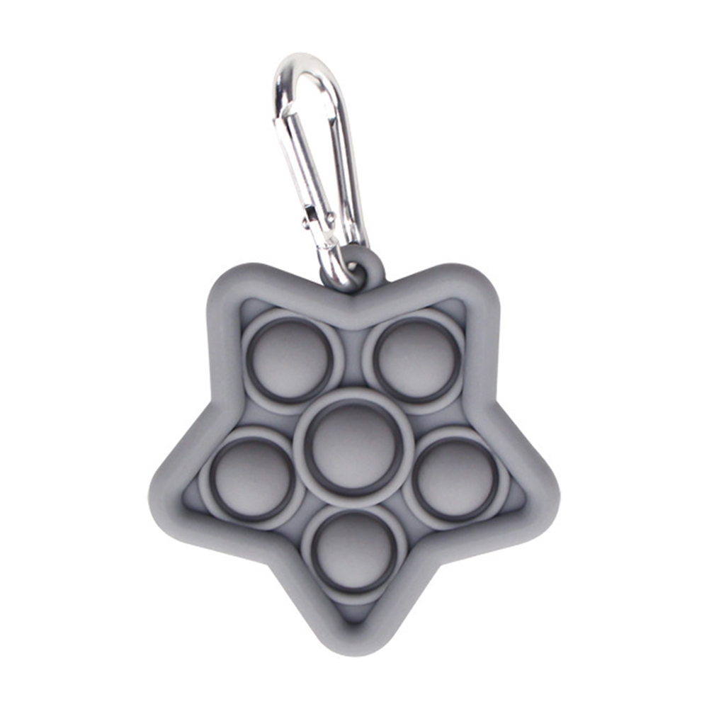 

Gray Five Pointed Star - Pop It Fidget Toy, Grey, 501 Original