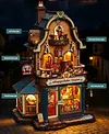 Little Bear Toy Store Wooden Assembly Model DIY Craft 3D House
