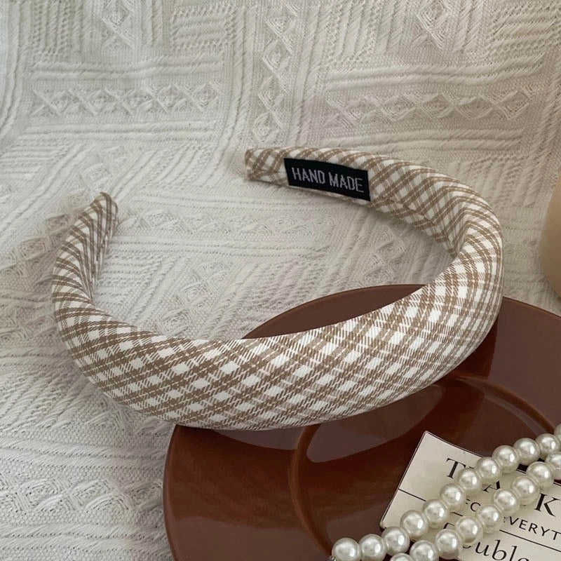 Elegant Retro Solid Color Cloth Hair Band