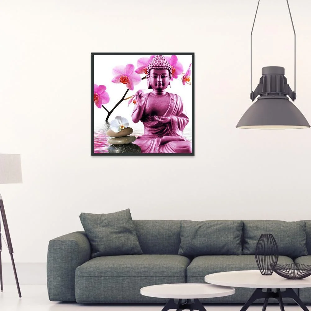 Diamond Painting - Full Round Drill - Buddha(30*30cm)