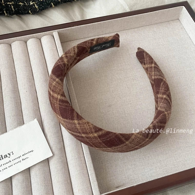 Elegant Retro Solid Color Cloth Hair Band