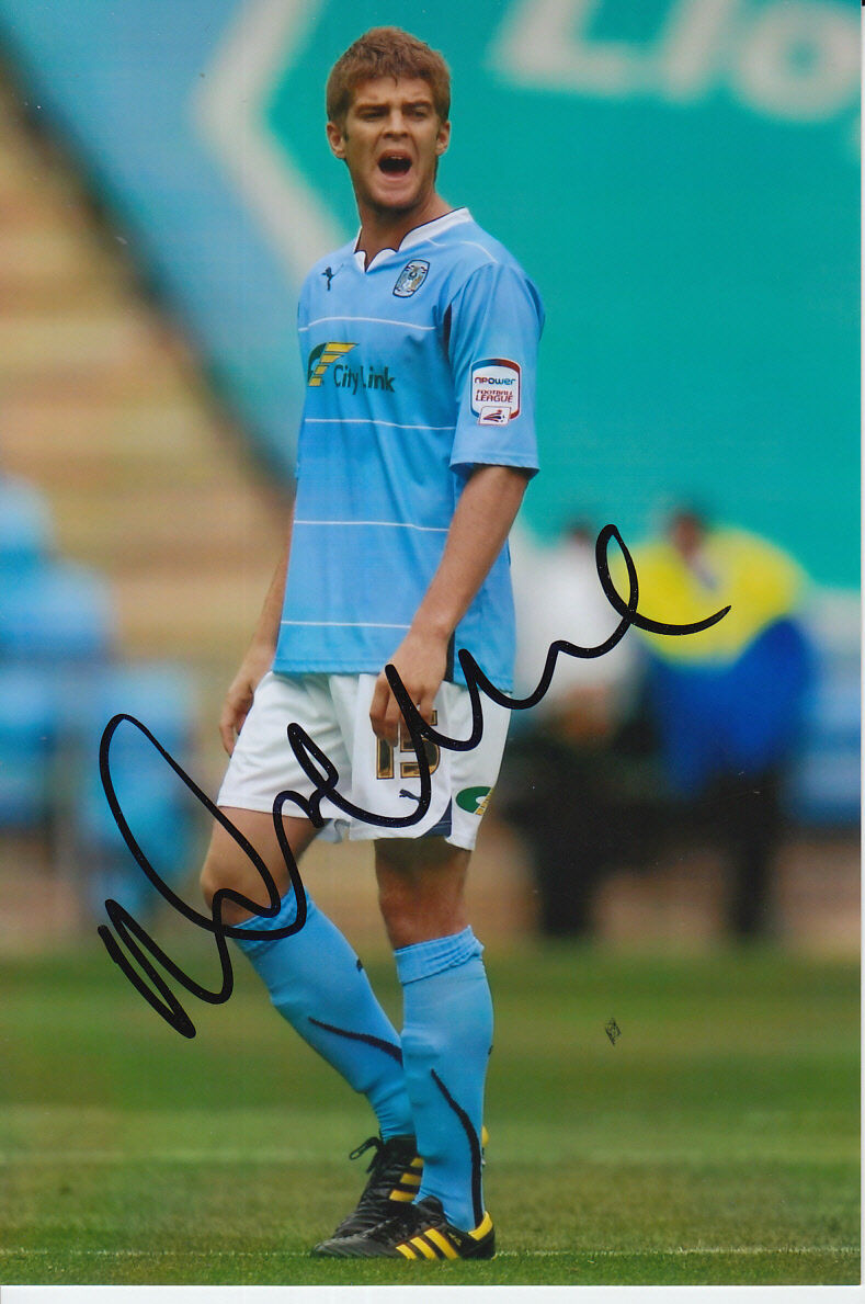 COVENTRY CITY HAND SIGNED MARTIN CRANIE 6X4 Photo Poster painting 10.