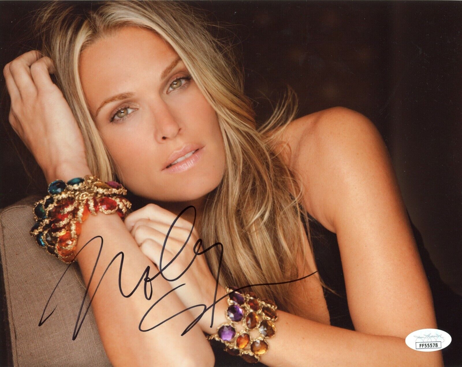 MOLLY SIMS Authentic Hand-Signed Sports Illustrated Model