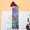 DIY Special Shaped Diamond Painting Leather Tassel Bookmark Creative Crafts