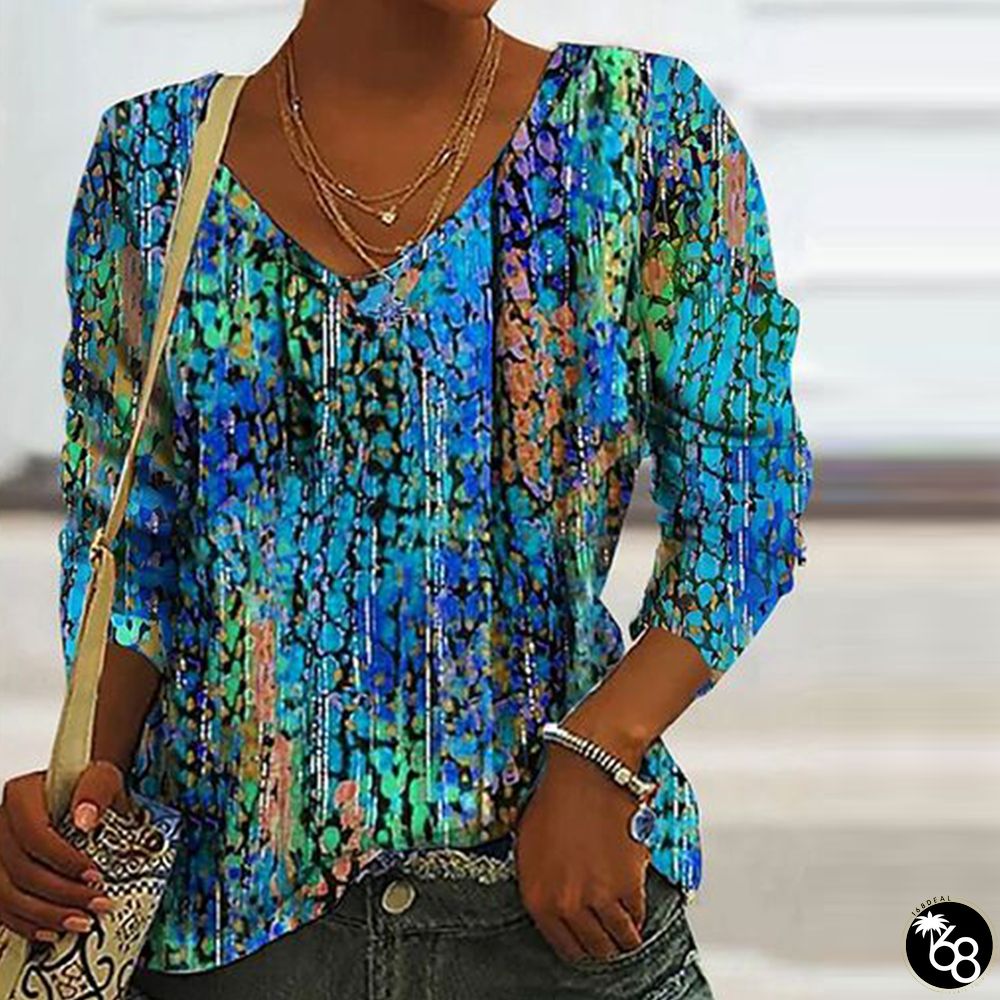 Comfy Green Long Sleeve Top | 168DEAL