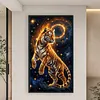 Golden Cosmic Tiger-11CT Stamped Cross Stitch 40*70cm(Big Size) tapestrymarket