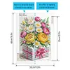 uk.everydayedeals Diamond Painting - Crystal Rhinestone - Flower Box