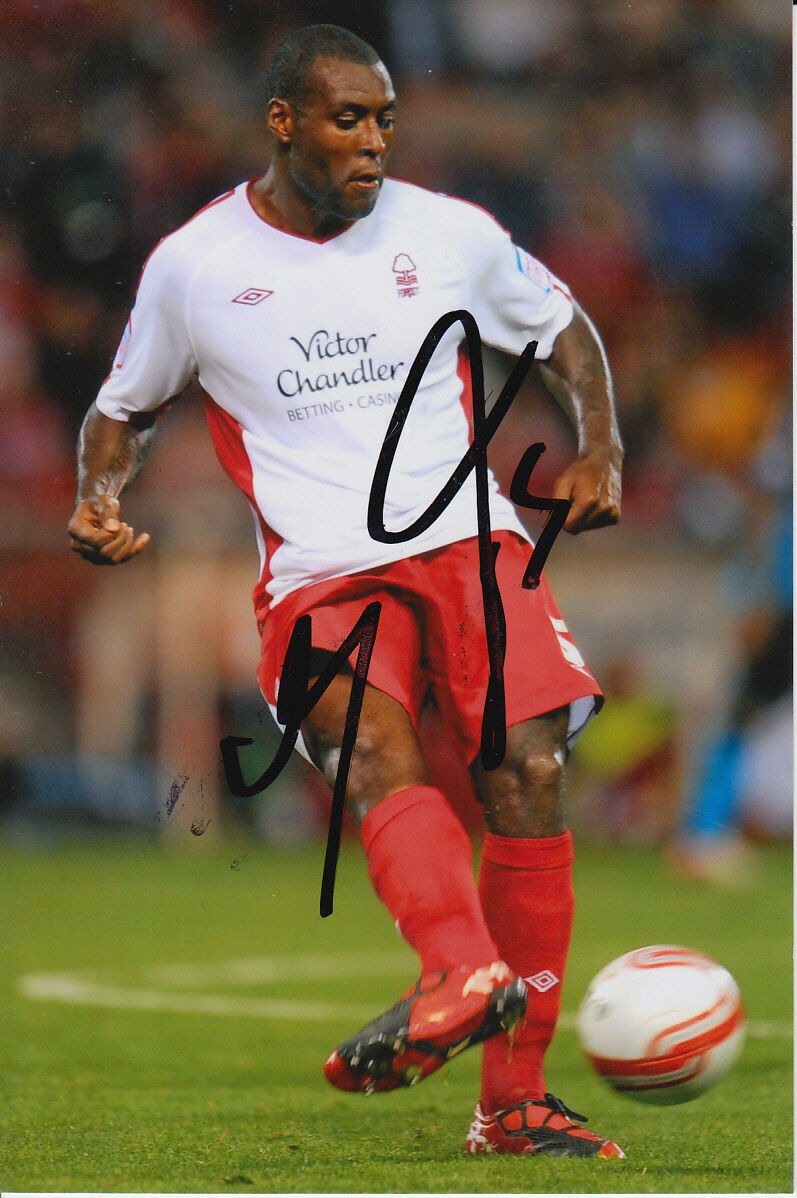 NOTTINGHAM FOREST HAND SIGNED WES MORGAN 6X4 Photo Poster painting 4.