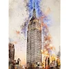 >SALE<Empire State Building Full Embroidery 11CT Counted Cross Stitch Kit(11CTACC-132)