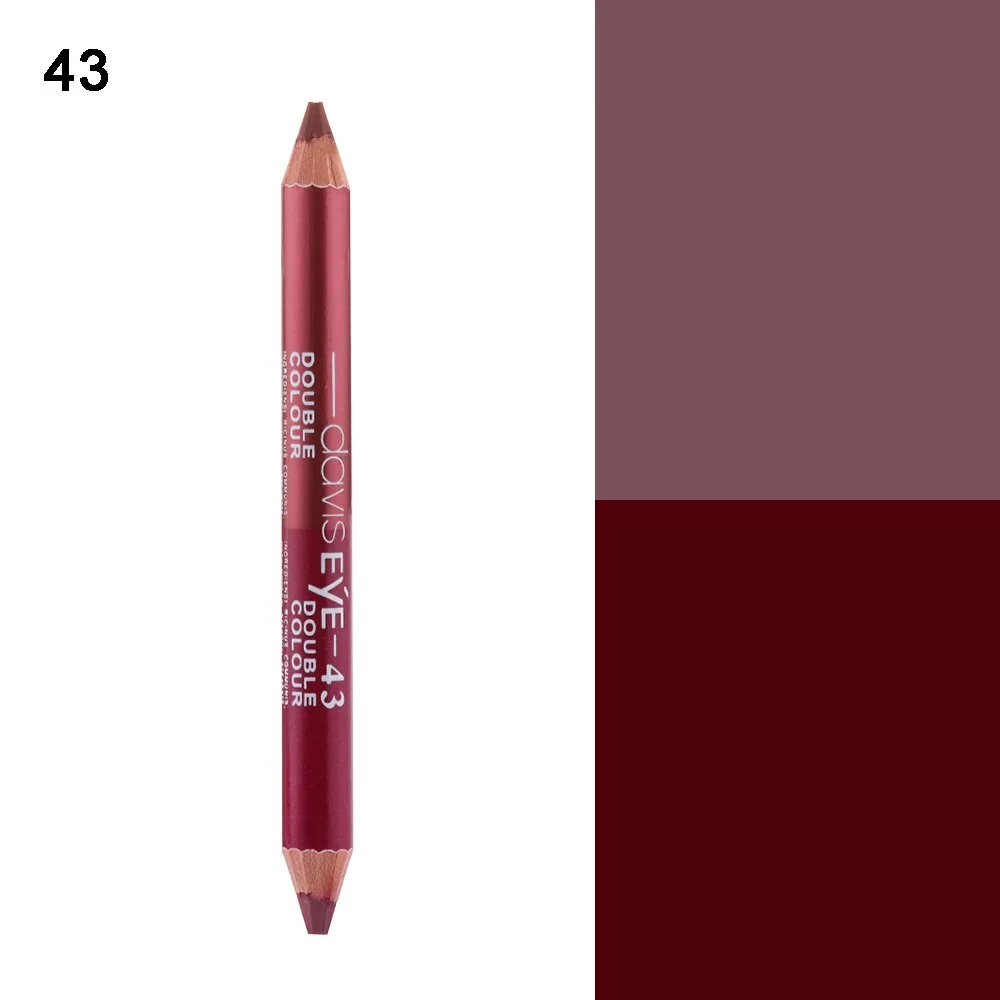 1PC Double Colourful Waterproof Glitter Eyeliner Pencil Colourful Long Lasting Eyeshadow Pen Eye Cosmetics Women Makeup Tools