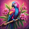 Diamond Painting-DIY Full Round Drill Parrot