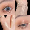 Shiny Lying Silkworm Eyeliner Pencil Glitter Nature Brightens Highlighter Eyeliner Eyeshadow Pen Long-lasting Eye Korean Makeup