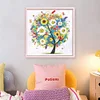 Lucky Tree-Partial 9CT Stamped Cross Stitch Bead Embroidery 55*55cm