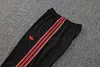Joyfball 2025/2026 Manchester United Half-Pull Training Suit Black Retro version Football Shirt 1:1 Thai Quality