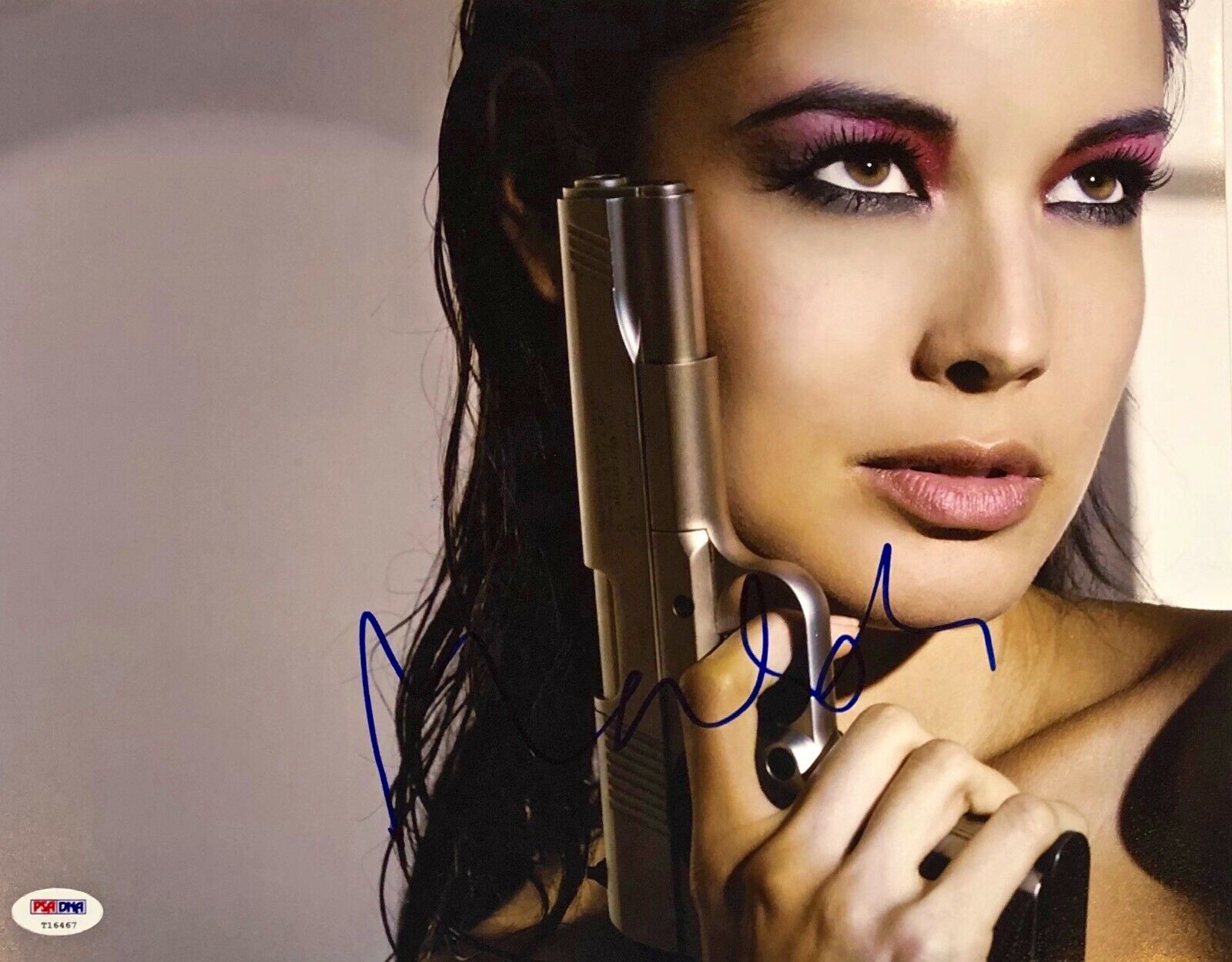 BERENICE MARLOHE Autograph Signed 11x14 SKYFALL Photo Poster painting PSA/DNA CERT BEAUTIFUL!