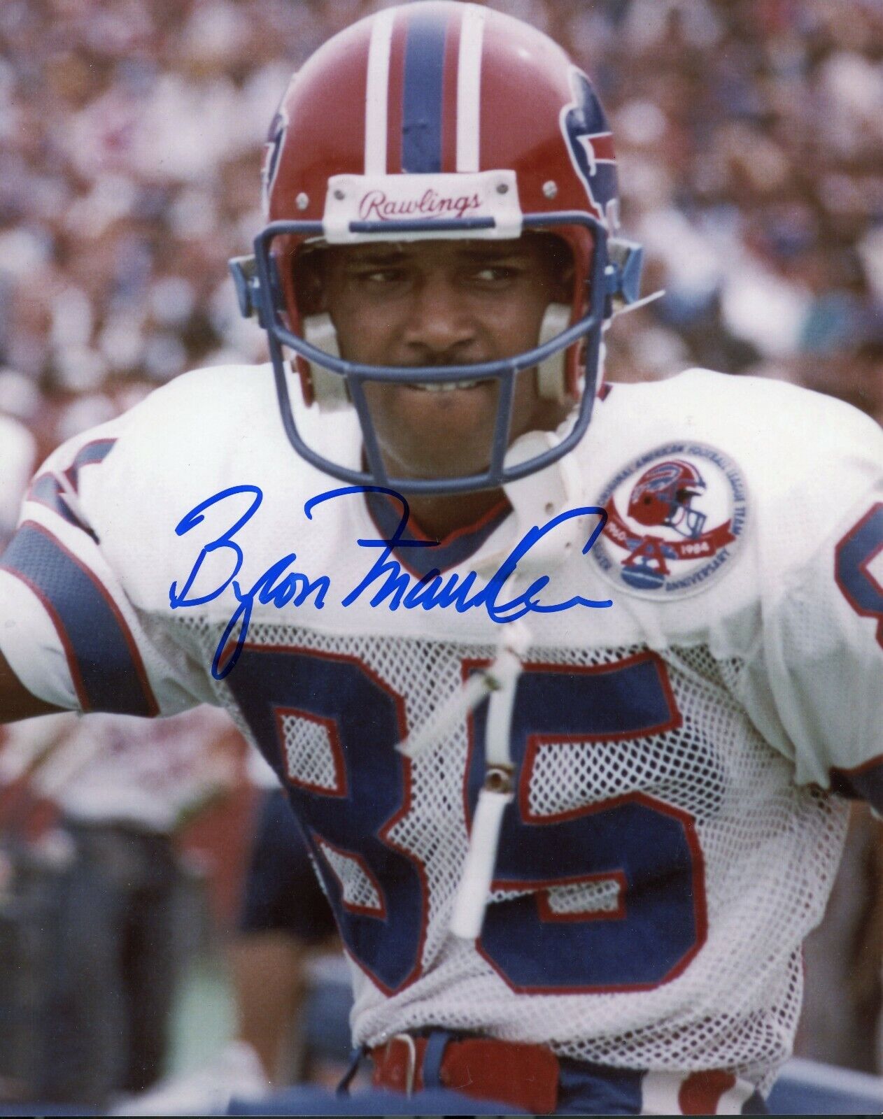 Byron Franklin Autographed 8x10 Buffalo Bills #4