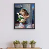 【Clearance Sale】Lily Girl-Paint by Numbers Acrylic Painting 40*50CM