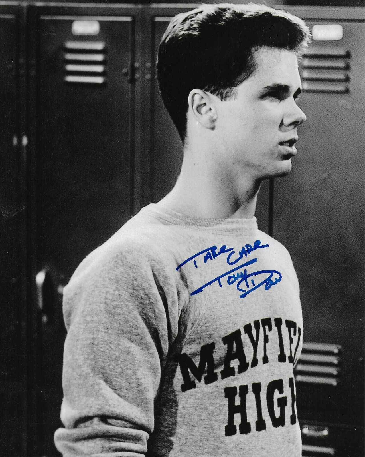 Tony Dow Leave it to Beaver Original Autographed 8X10 Photo Poster painting #14 signed @HShow