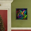 Butterfly-Carr&eacute; drill diamond painting-35*35cm