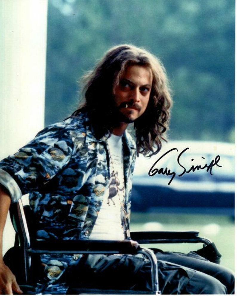 Gary sinise signed autographed forrest gump lieutenant dan taylor Photo Poster painting