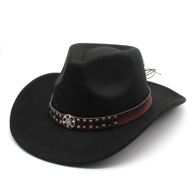 Western prairie style hat, unisex riding hat, travel hat, fedora