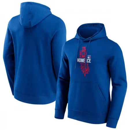 Men's New York Rangers Royal Hometown Graphic Hoodie W6EF
