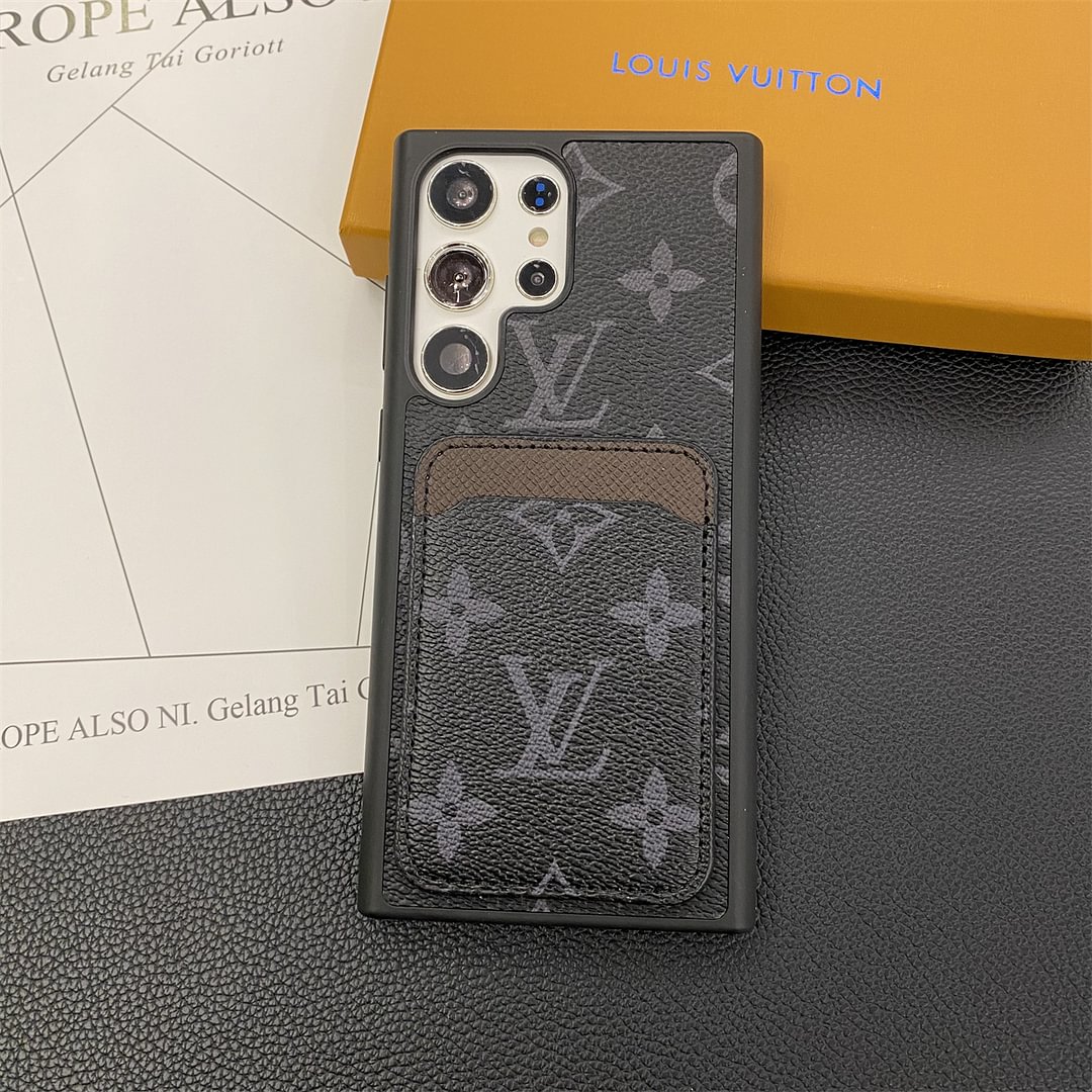 LV Classic LV Trunk Back Card Holder Samsung Phone Case Galaxy S Series ProCaseMall