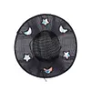 Straw Beach Sun Hat with Adjustable Chin Strap Wide Brim Sun Beach Hat for Beach