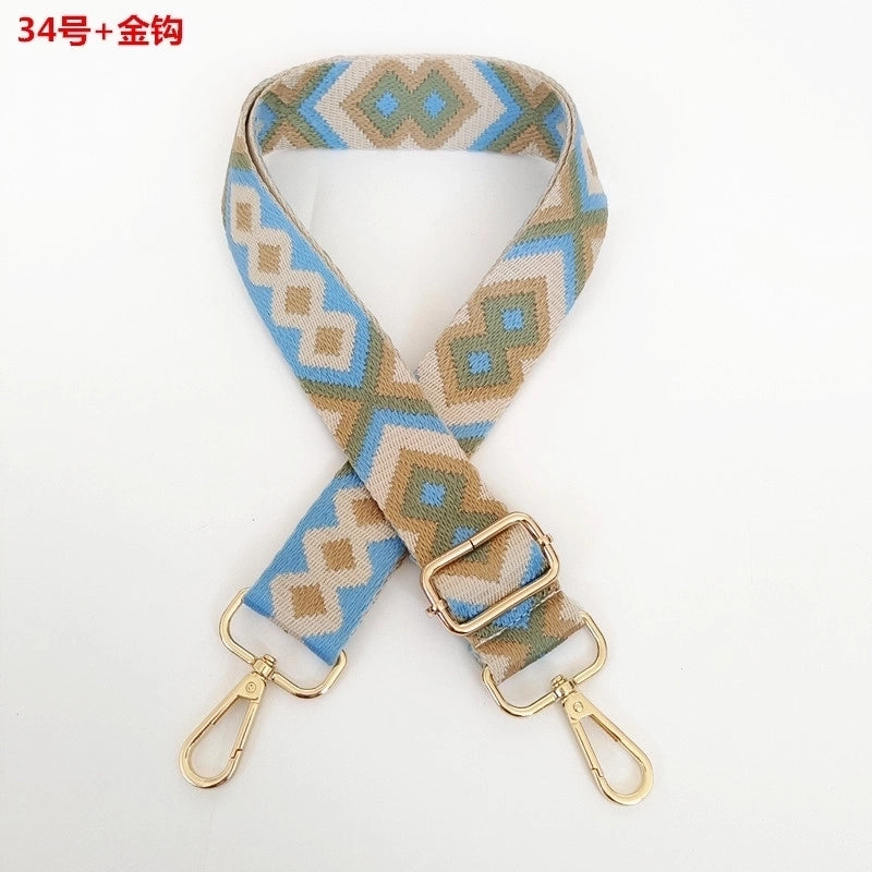 All Seasons Canvas Color Block Single Shoulder Strap Bag Accessories