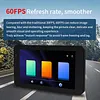5 Inch Motorcycle Carplay Navigation System with Wireless CarPlay & Android Auto Portable Screen with BT Navigation for Motorcycle