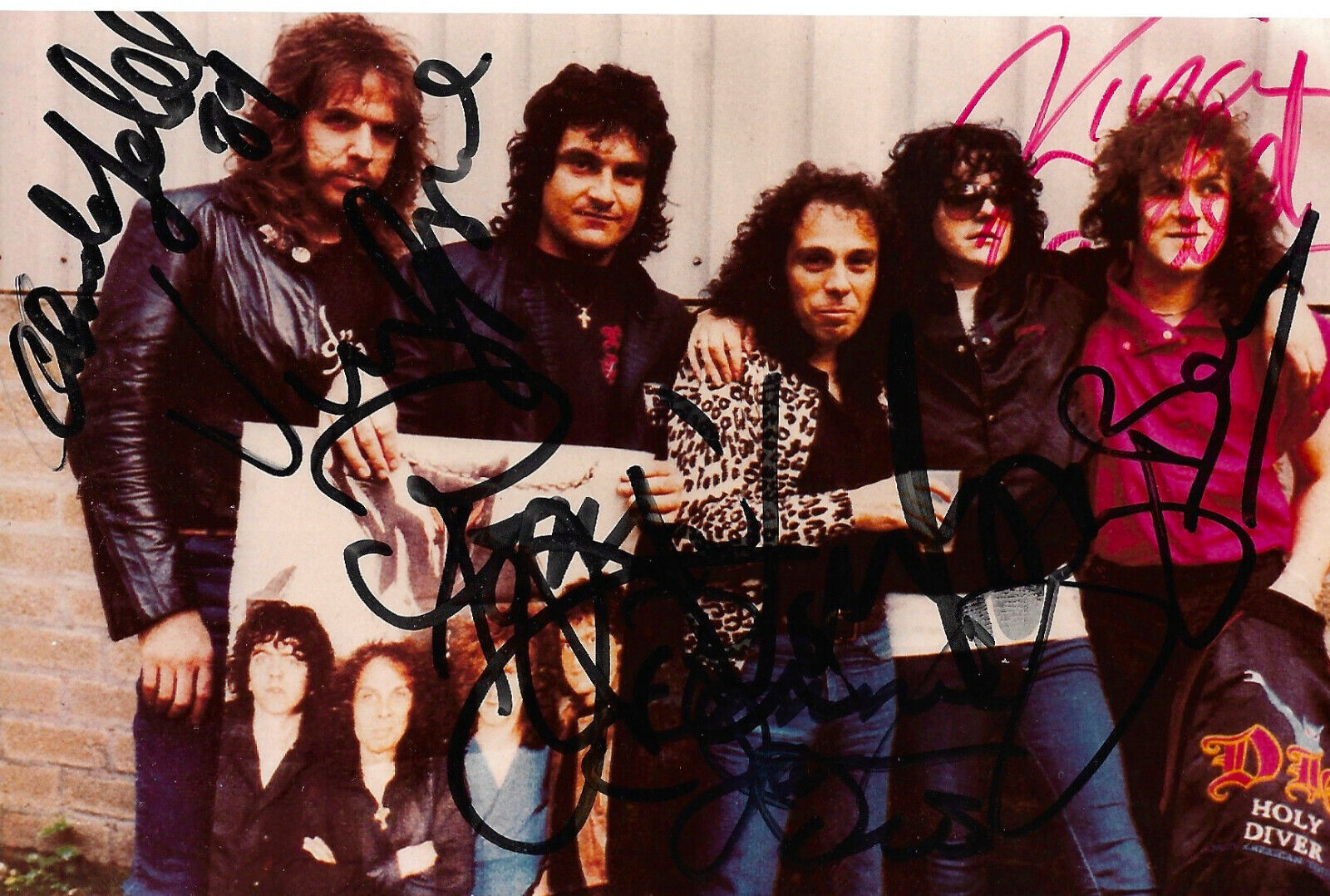 Ronnie James Dio Band signed 4x6 inch Photo Poster painting autograph